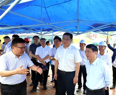 柳州市委書記吳煒、市長張壯到公司項(xiàng)目調(diào)研指導(dǎo)