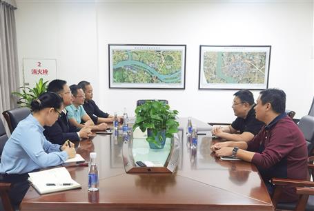 賴海標(biāo)、陶禮智到柳州祥云集團(tuán)座談交流